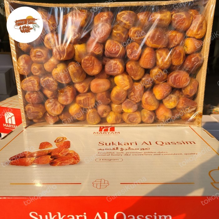 

Kurma sukari maryam 3kg premium high quality