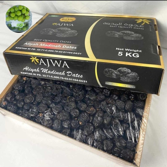 

kurma ajwa organik korma ajwa per dus 5kg