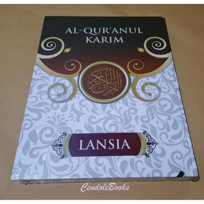 Al-Quranul Karim Lansia : Al Quran untuk Lansia Ukuran Jumbo