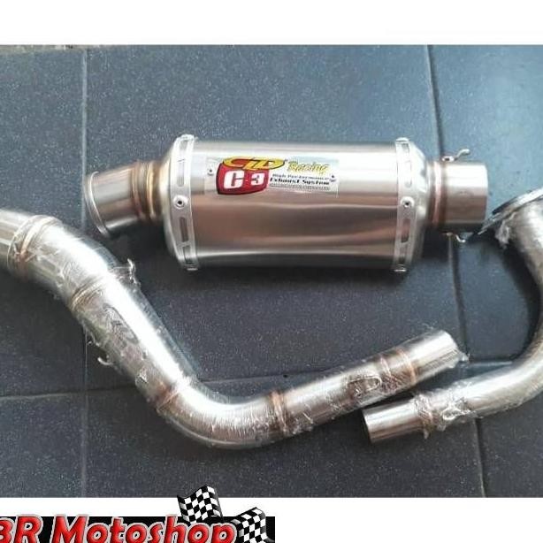 CLD RACING KNALPOT HONDA BEAT VARIO C3 OVAL C3 BULAT BULAT ORIGINAL