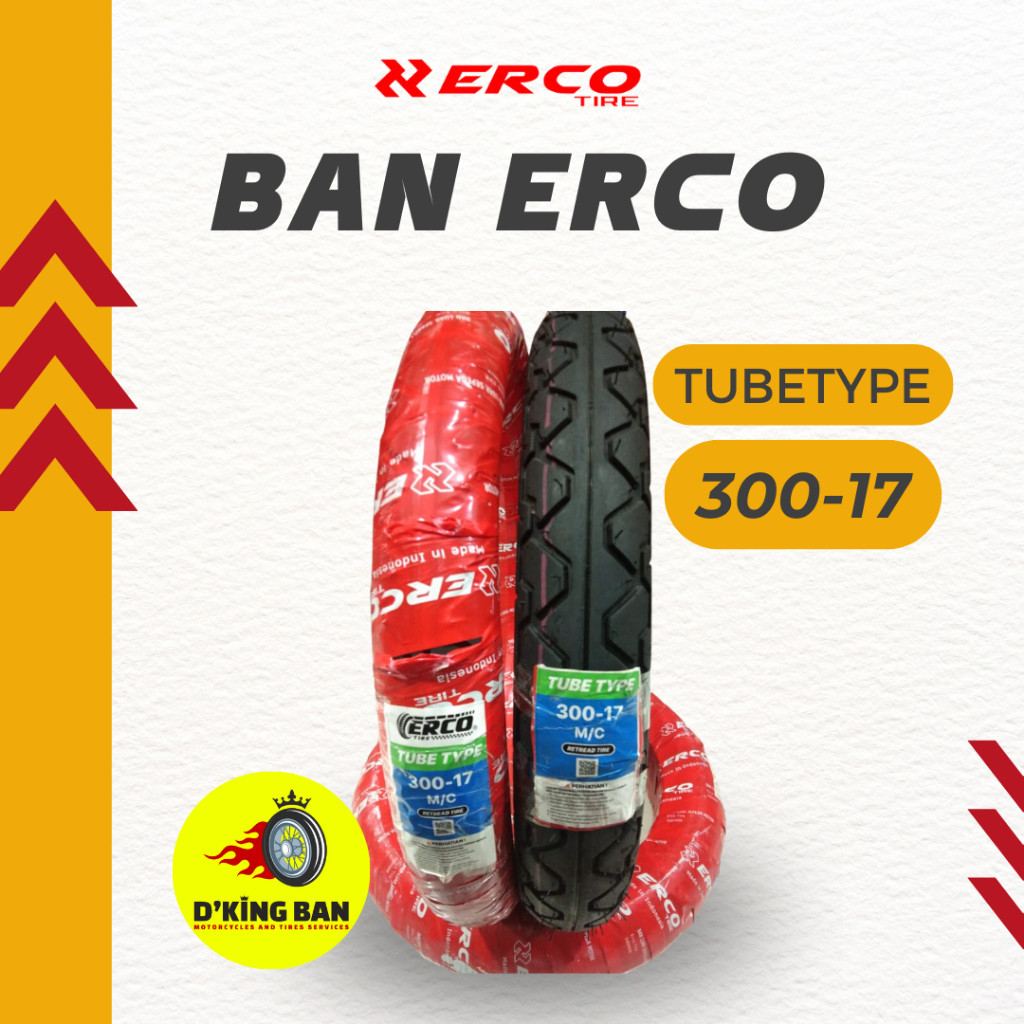 Ban Motor ERCO Tubetype 300-17 Non Tubeless Ring 17