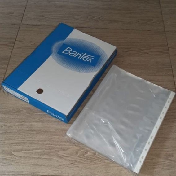 

PP Pocket Sheet Protector A4 Bantex isi 100