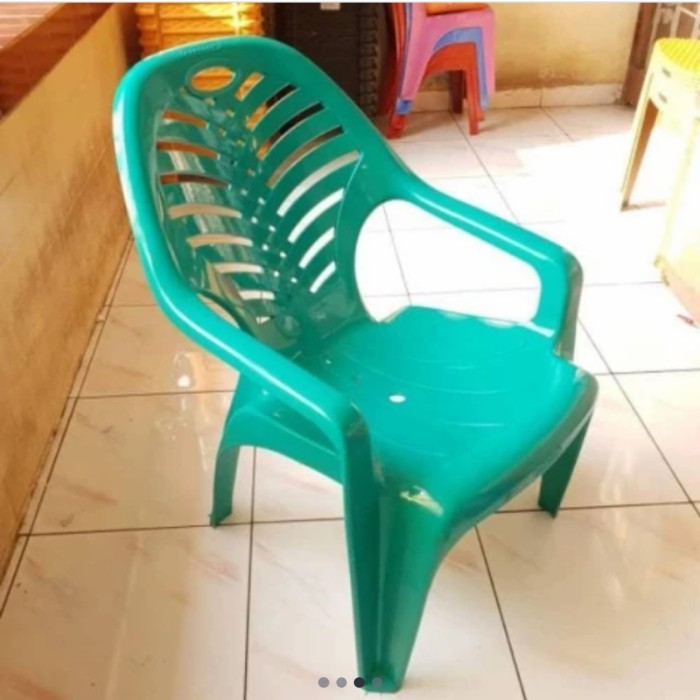 NAPOLLY BIG 909 KURSI PLASTIK SENDER / KURSI SANTAI ANYAMAN PLASTIK