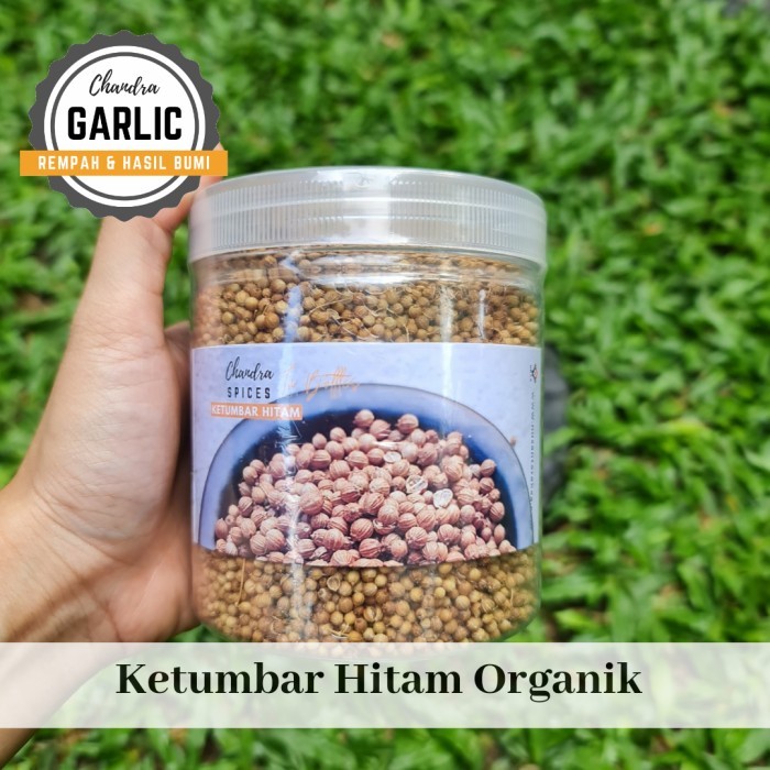 

OBRAL Ketumbar Hitam organik 250 gr (botol)