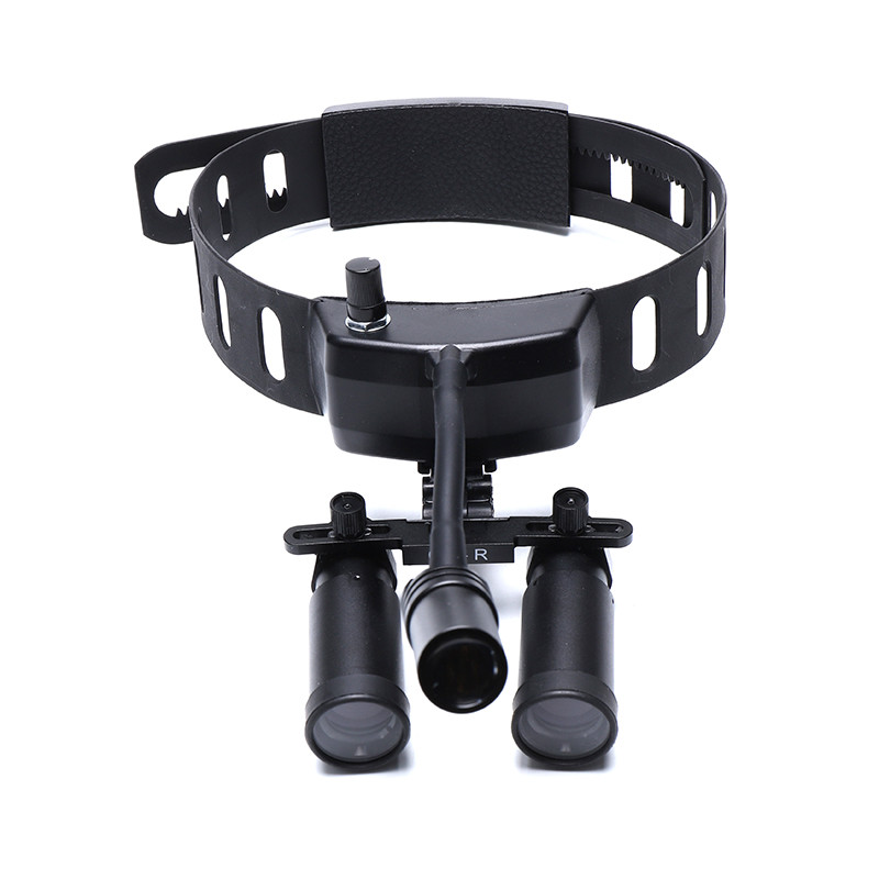 6X-R Dental Loupe Binocular Magnifiers with LED High Spot