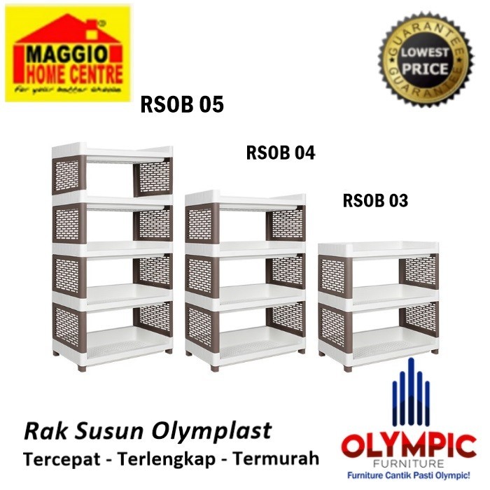 

OBRAL Rak Susun - Rak Multifungsi - Tempat Bumbu - RSO BIG - Olymplast