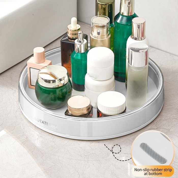 

TERUJI Rak Bumbu Dapur Putar Multifungsi / Rak Skincare Kosmetik Putar / Rak Buah Putar Serbaguna /