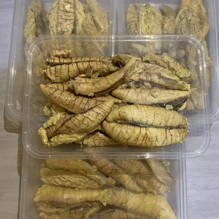 

BERMUTU Telur ikan tenggiri ungkep bumbu kuning FRESH