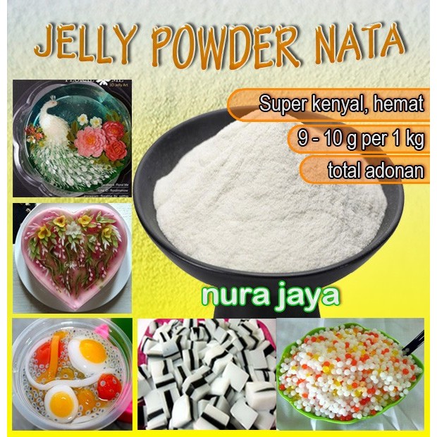 

Promo!! Jellyta Jeli Nata Bubuk Karagenan Jelly Powder