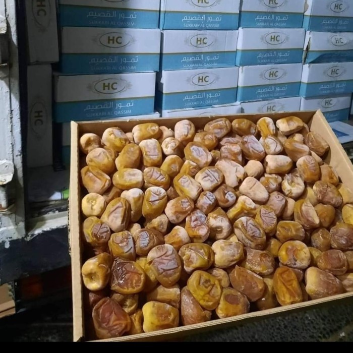 

Best Seller Kurma-Kurma Sukari 3 Kg Premium-Kurma Sukari Al Qassim Original-Sukari