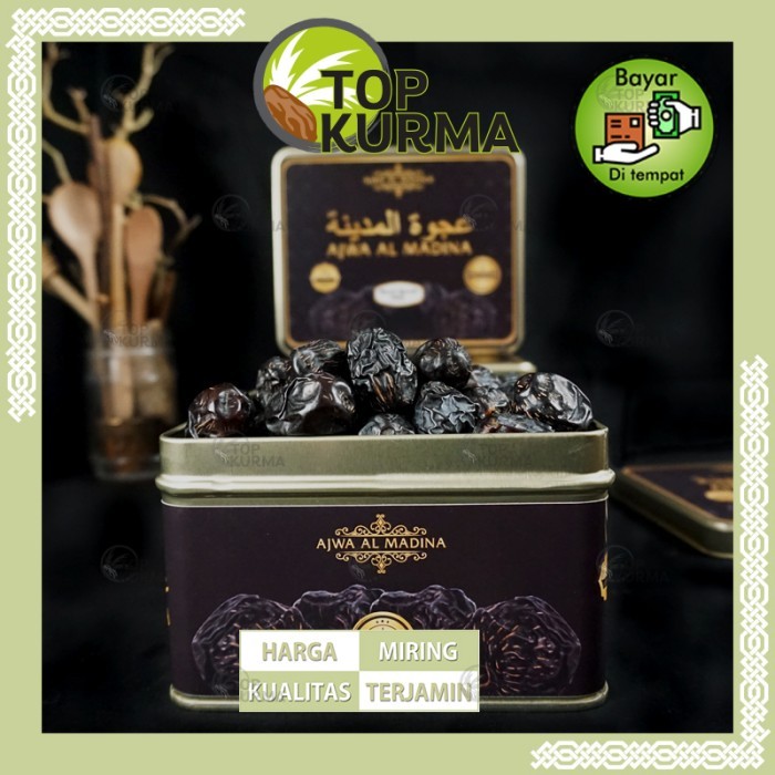 

Best Seller Kurma Ajwa Kaleng 1Kg Ajwa Al Madina Ajwa Best Seller Kualitas Terbaik