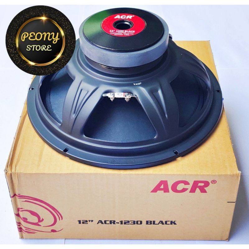 Speaker 12 inch 12" Full Range ACR 1230 BLACK - Speaker ACR 1230 BLACK