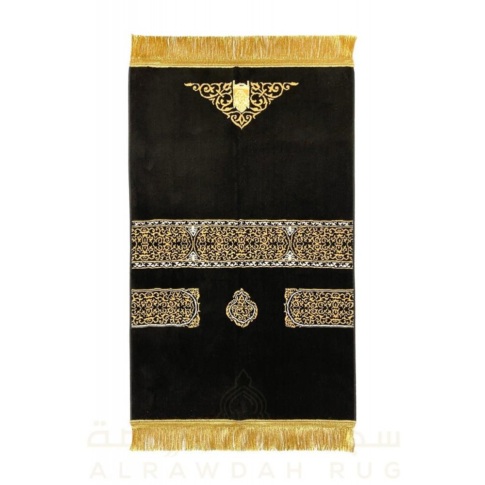 Sajadah Kiswah kabah/Sejadah Kiswah kabah original madinah lembut dan halus