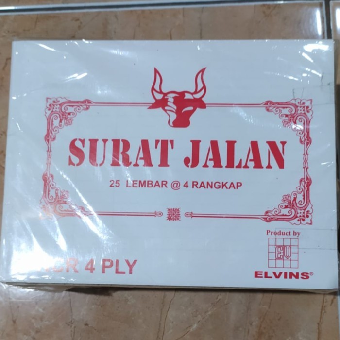 

TERBARU Buku Surat Jalan Rangkap 4/Pak [10 Buku]