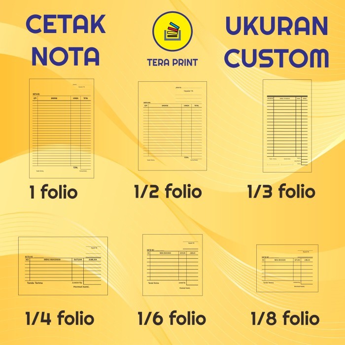 

TERBARU Cetak Kwitansi / Bon / Nota 3 Rangkap BISA GOSEND!