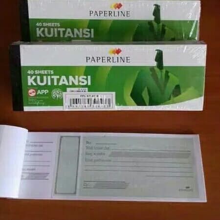 

TERBARU kertas kuitansi paperline isi 10 pcs BISA GRAB!