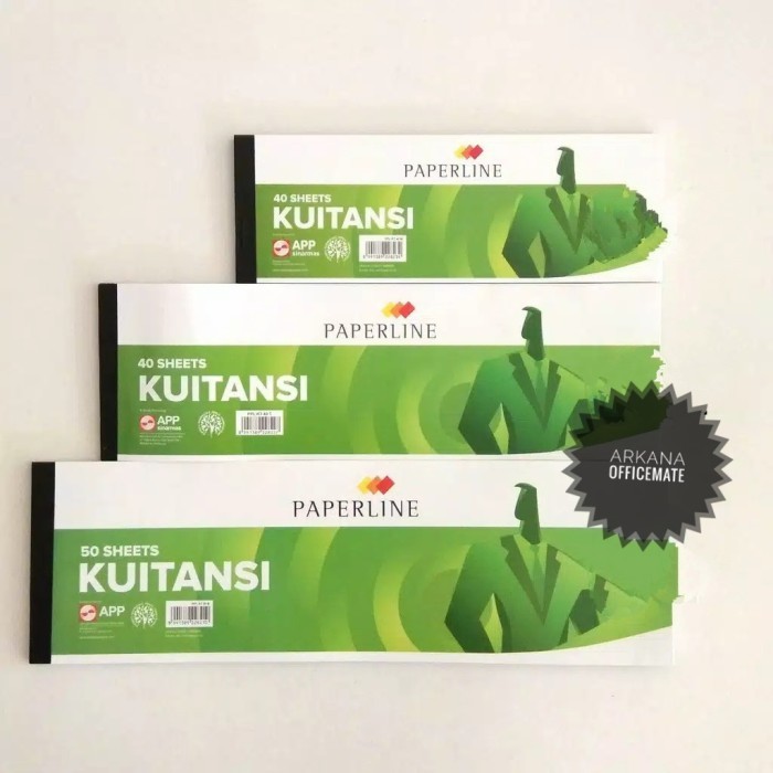 

TERBARU Kwitansi Besar Paperline Per Pack PROMO!