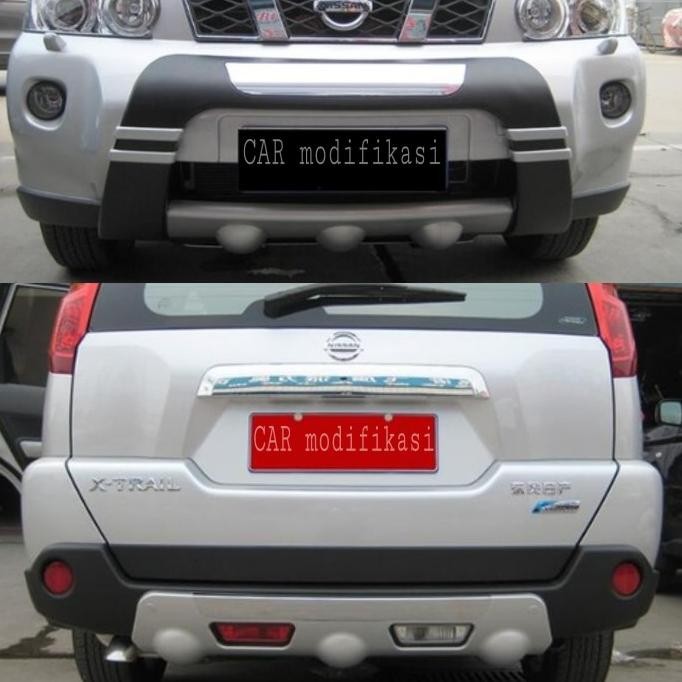 skidplate Xtrail 2010-2013 Front bumper Rear bumper