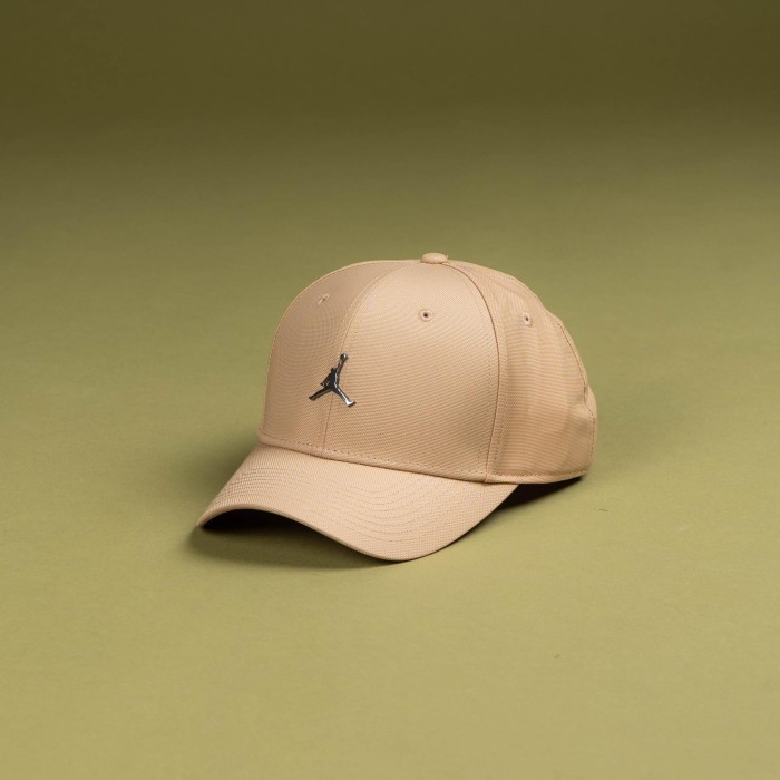 Nike Air Jordan Rise Cap Metal Logo Cap FD5186-200 Topi Original 100%