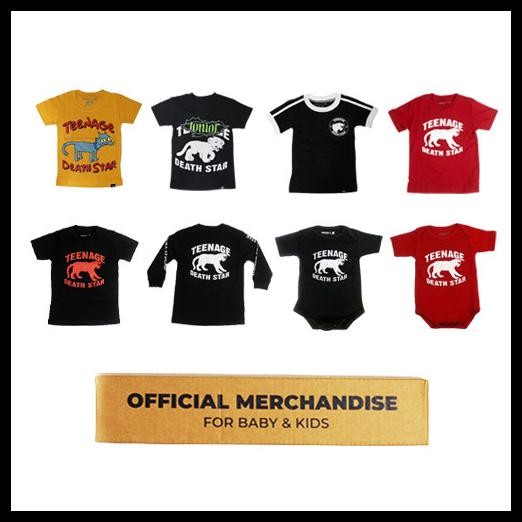 terbaru official merchandise t-shirt anak teenage death star (tds) long sleeve best seller