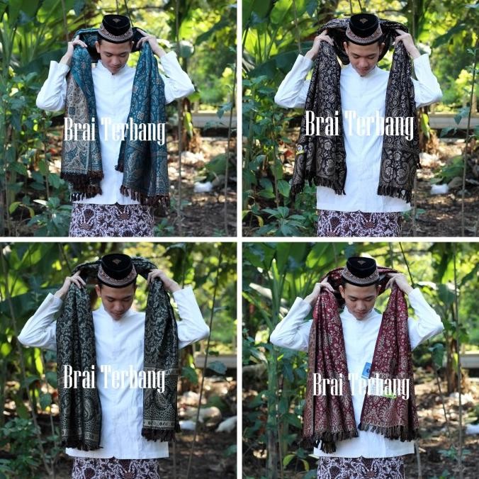 sorban panjang kashmiri habib premium original almas full bordir