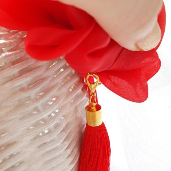 S2S Cepol Chunlie CNY - bandana imlek bando anak jepit rambut sincia H85S