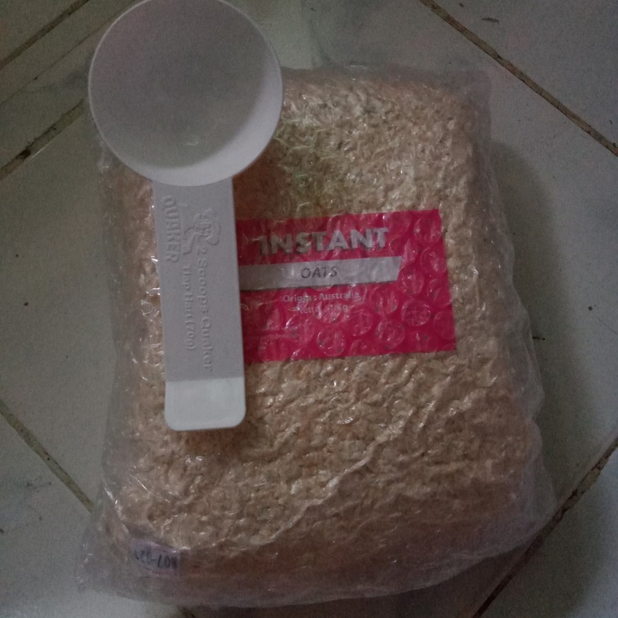 

Oatmeal Instant Origin Australia 1 kg free sendok ( scoops)