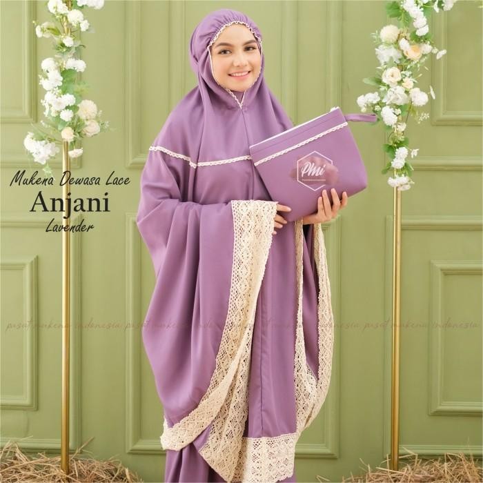 MUKENA DEWASA LACE ANJANI lembut premium