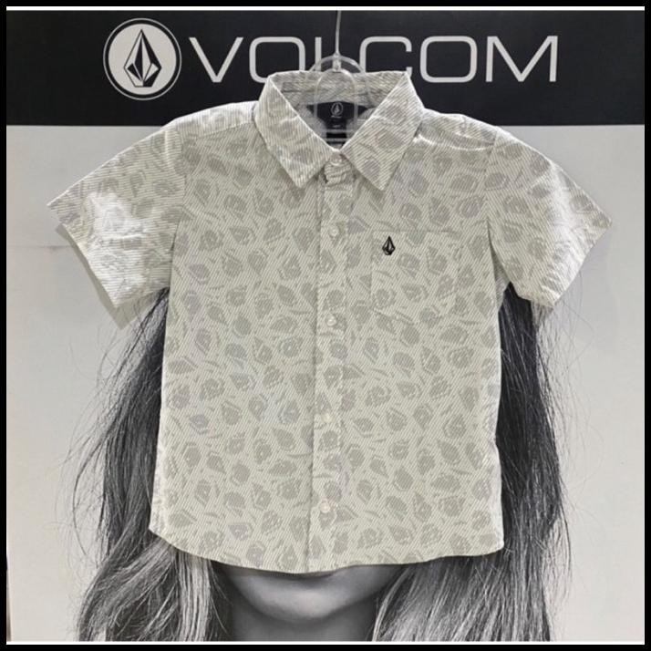 terbaru volcom baju anak kemeja fragile original 100% best seller