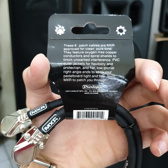 Mxr Patch Cables 3 Pack Cable Dunlop Kabel Paralel Effect Cable Jumper