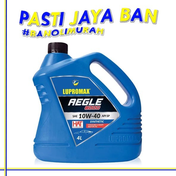 Lupromax Aegle 8000 10W-40 Oli Mobil New - 4 Liter