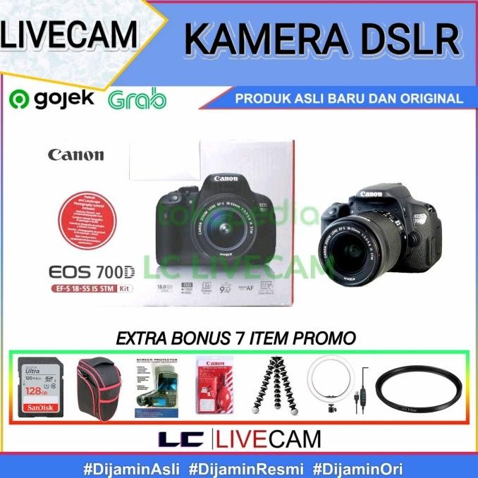 Canon Eos 700D Kit 18-55Mm / Kamera Canon 700D Kit 18-55Mm