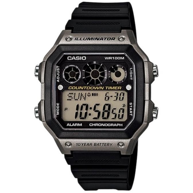 Jam Tangan Casio Ae-1300Wh-8Av / Ae1300Wh Original & Bergaransi