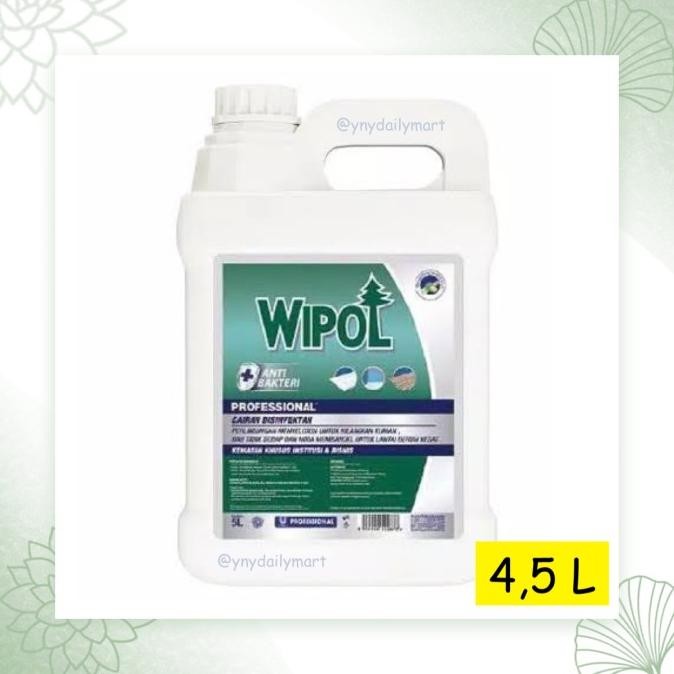 

SALE! WIPOL PROFESSIONAL DISINFEKTAN BKC PEMBERSIH LANTAI SEREH JERUK 5L