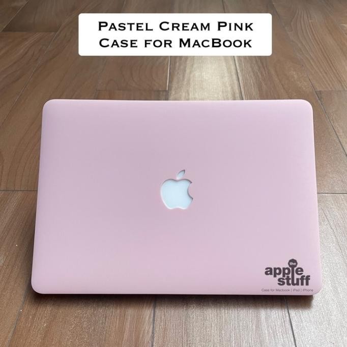 Macbook Apple Pro Air Case Pastel Cream Pink Dusty Pink
