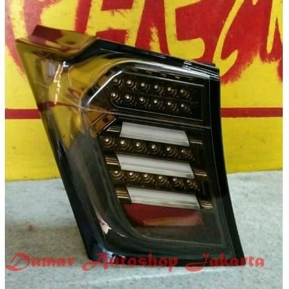 Promo Stoplamp Honda Freed 2008 - 2015 Led Plus Led Bar Black Mate Clear L