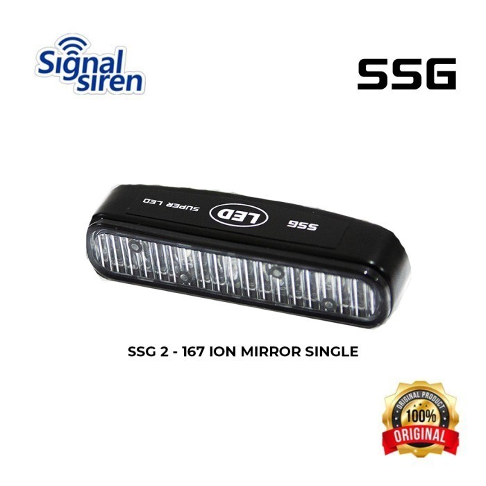 Promo Whelen Ion Replika Ion Mirror Single Color Lampu Strobo Polisi