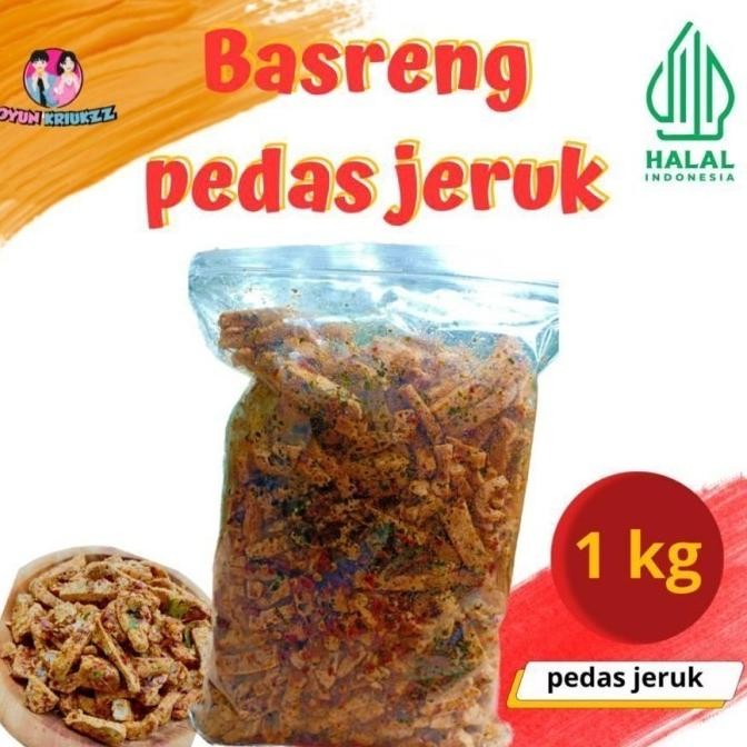 

SALE! BASRENG GORENG PEDAS DAUN JERUK 1 KG BEST SELLER ( COD ) OYUN KRIUKZ