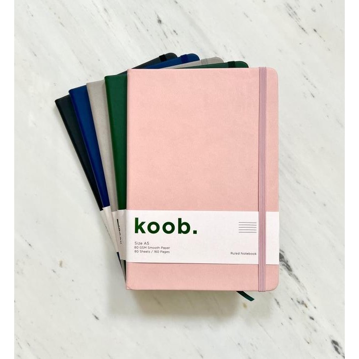 

Ori - A511T Koob. Notebook A5 Hardcover Agenda Buku Tulis Jurnal Bergaris