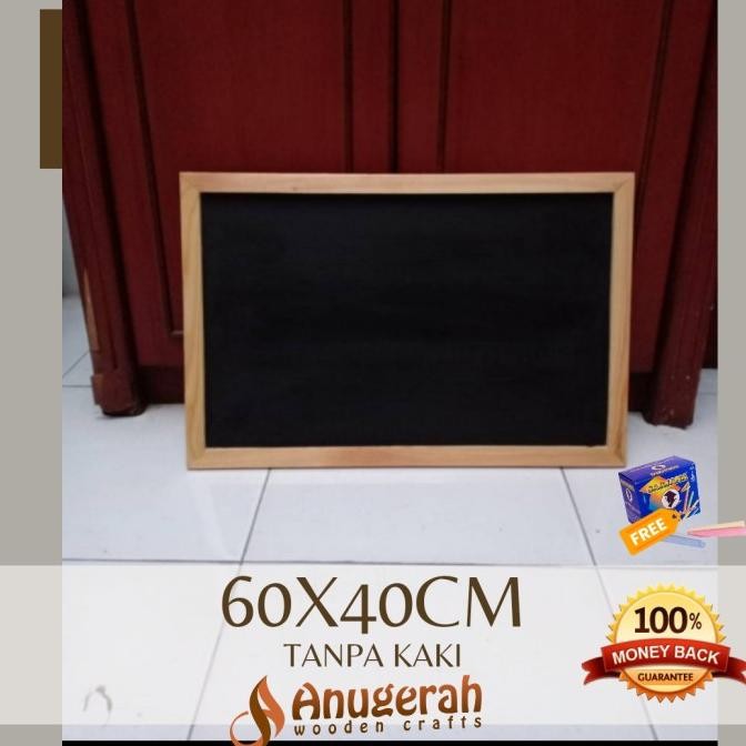 

Papan Tulis Kapur 40x60cm Chalkboard Unik Papan Tulis Hitam Blackboard