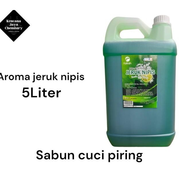 

SALE! FATTAH SABUN CUCI PIRING 5LITER AROMA JERUK NIPIS