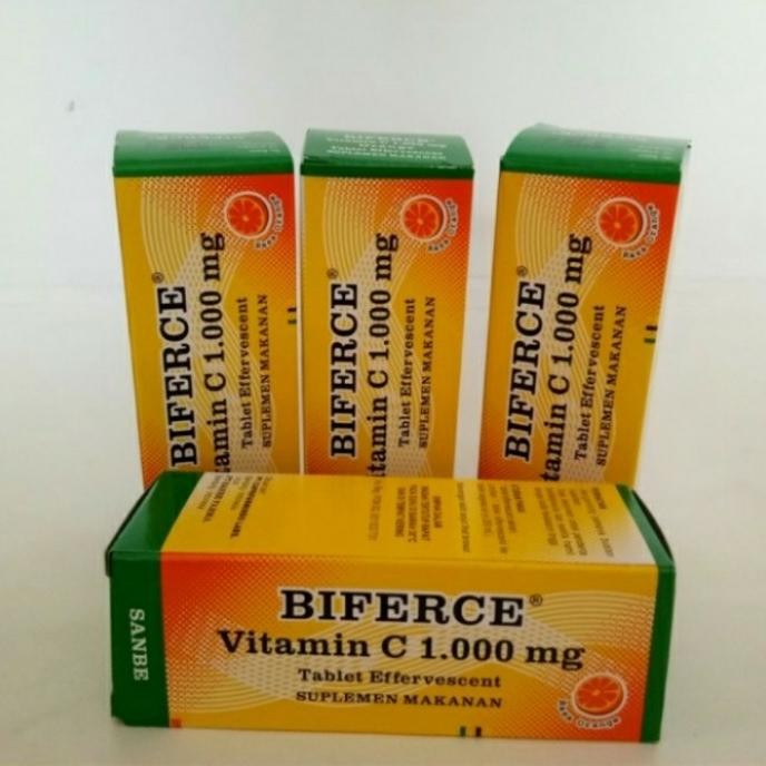 

SALE! BIFERCE TABLET EFFERVESCENT 1000MG (10'S) RASA JERUK / VITAMIN C 1000