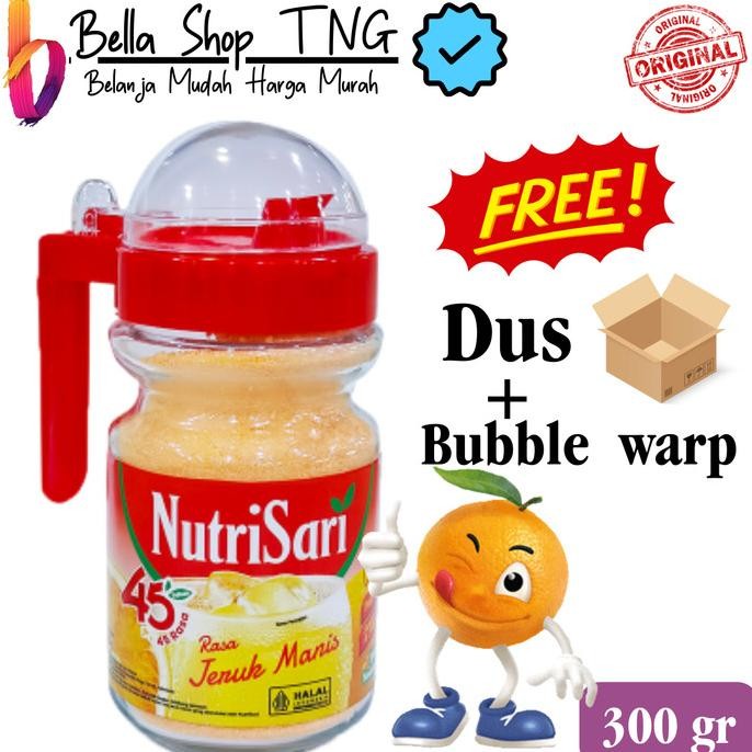 

SALE! NUTRISARI PITCHER BOTOL KACA JERUK MANIS 300 GR MINUMAN BUAH VITAMIN C