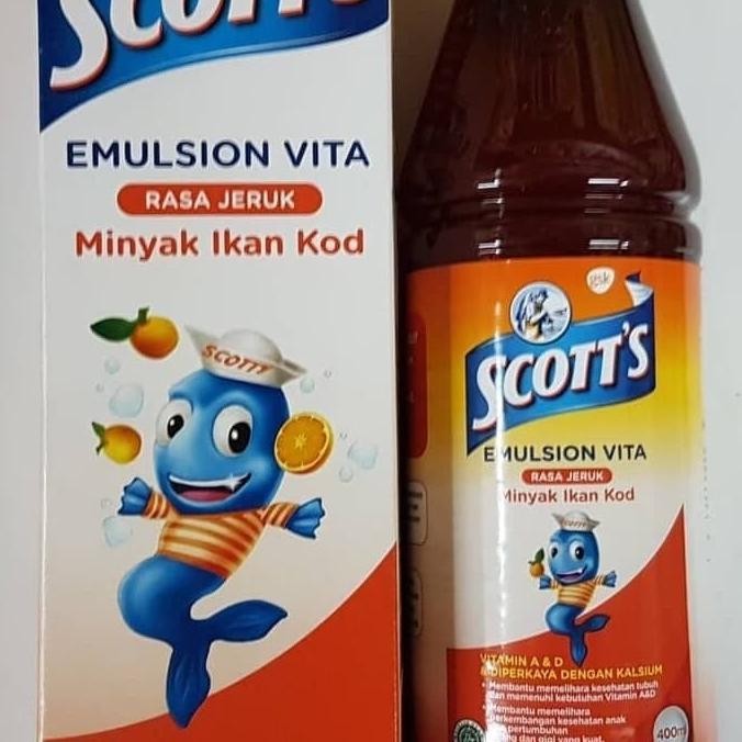 

SALE! SCOT EMULSION VITA RASA JERUK 400 ML