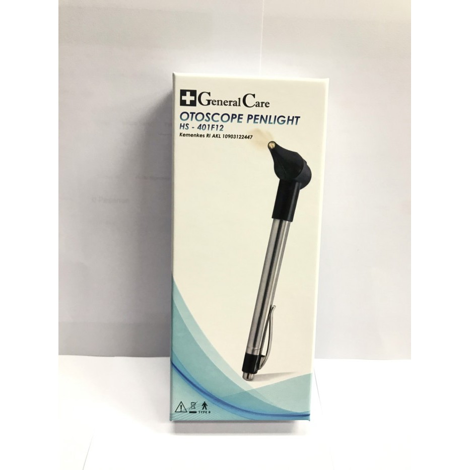 Otoskop GC / Otoscope / With PenLight LED / Periksa Mulut dan Telinga