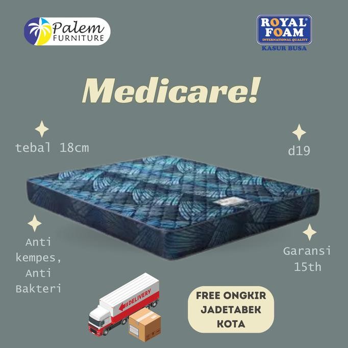 Kasur Busa Super Orthopedic Royal New Medicare Rebounded
