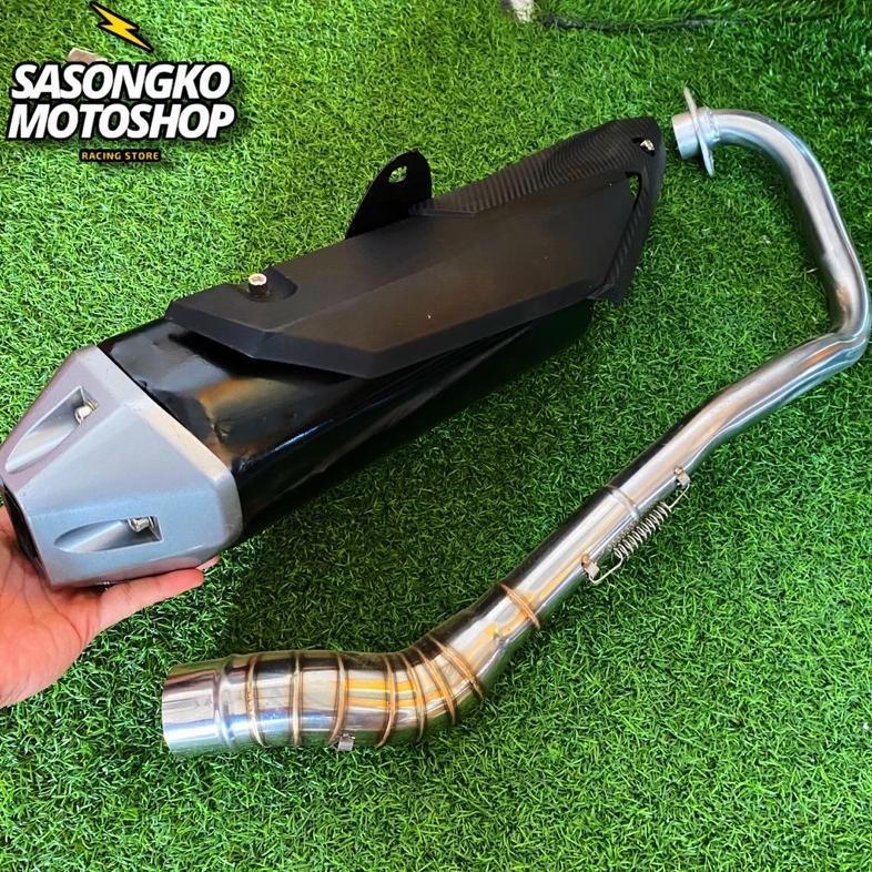 TR21 KNALPOT STANDART RACING CBR150 PREMIUM ENDCAP PNP CB150R VIXION XABRE R15 GSX150 BYSON CBR150 V