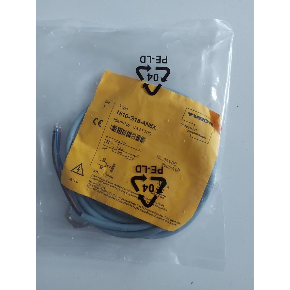

Turck Ni10-G18-AN6X 4641700 M18 NPN NO