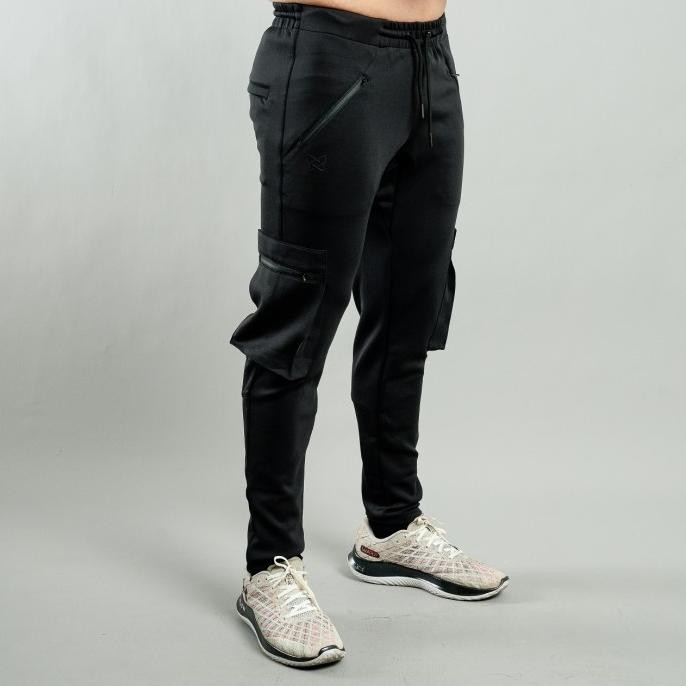 Atalon Tech Cargo Jogger - Celana Cargo Jogger Pants Training Gym Pria