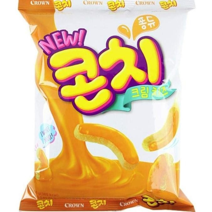 

stav [66gr] crown corn chee - snack jagung rasa keju ala korea